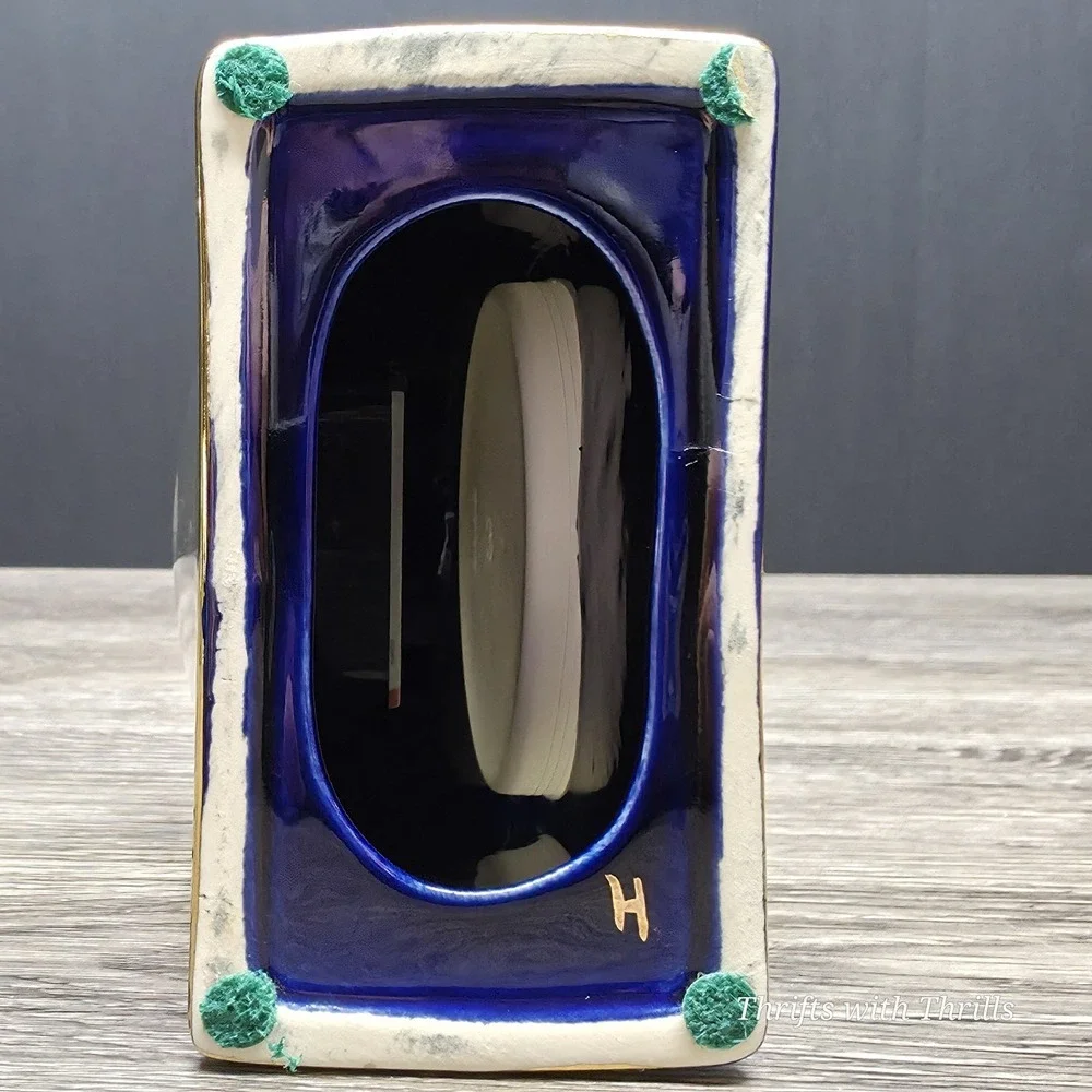 Vintage Westclox Clock - Handmade - Beautiful Blue - Collection Piece  - Rare‎